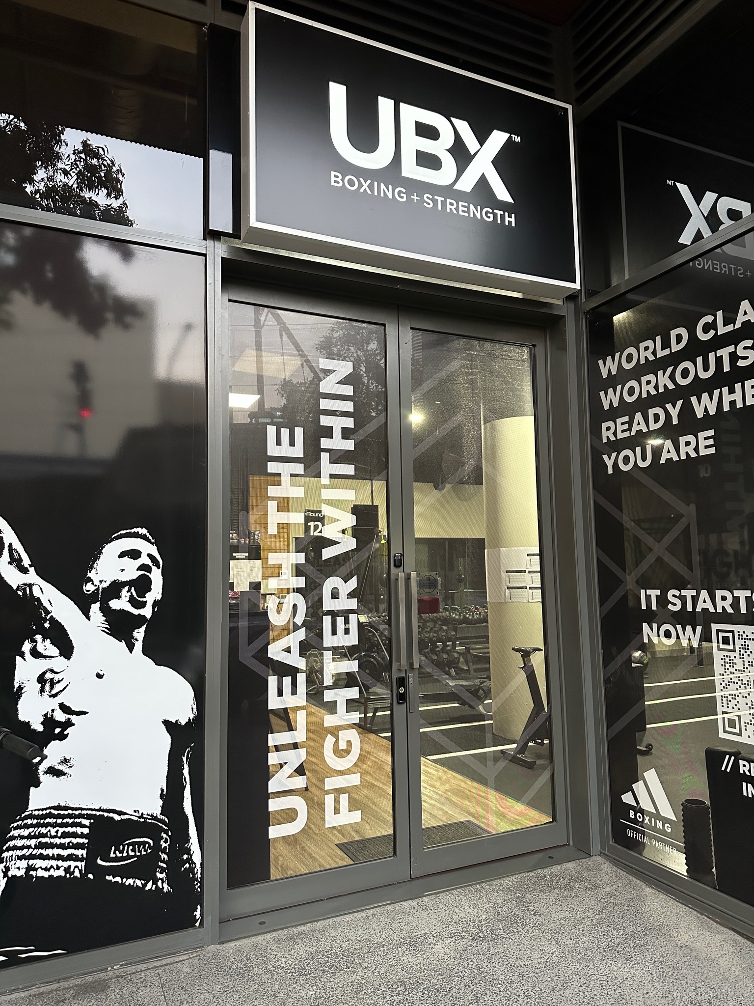 UBX South Bank entrance — day